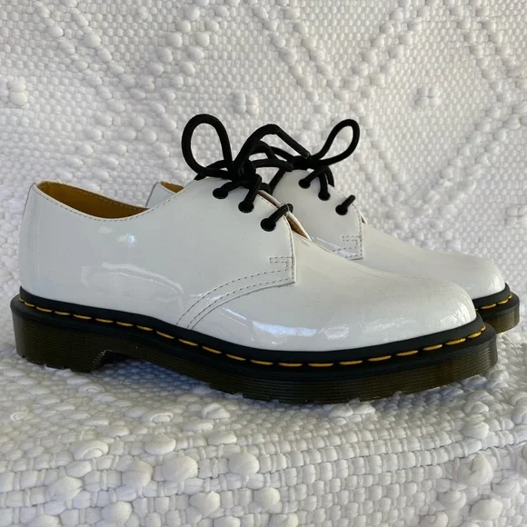 Dr. Martens | Shoes | Dr Martens Air Wair White Patent  display picture 3